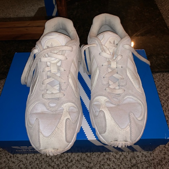Adidas Yung- 1’s White and Cream - Picture 2 of 5